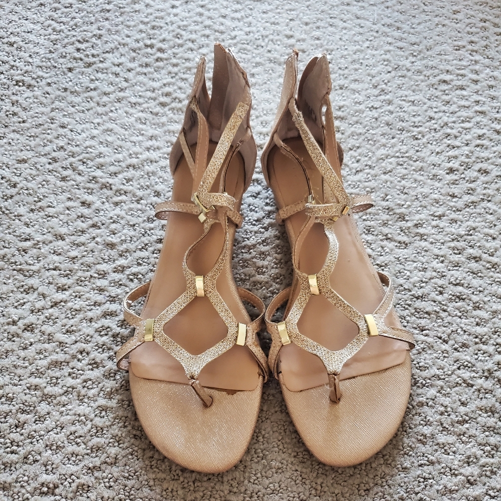 Shimmery Sandals